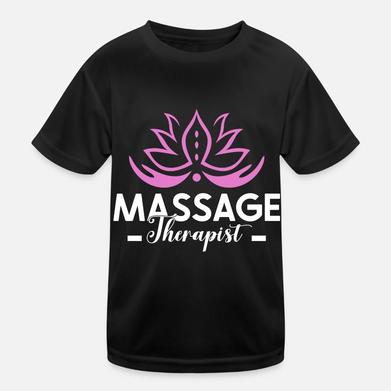 Massagetherapeuten Therapie Masseuse Wertschätzung Kinder Funktions-T-Shirt