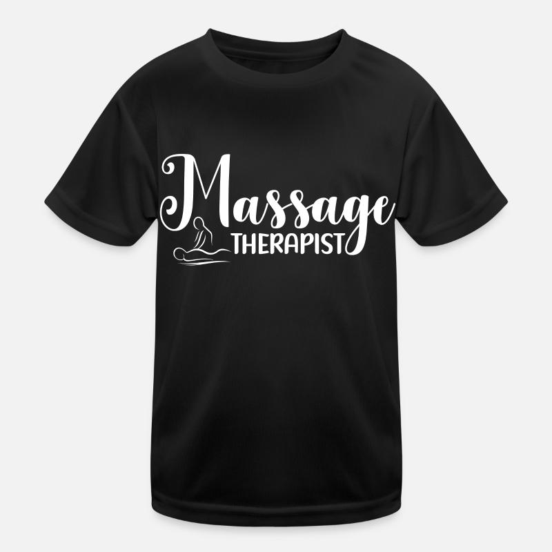 Massagetherapeuten Therapie Masseuse Wertschätzung Kinder Funktions-T-Shirt