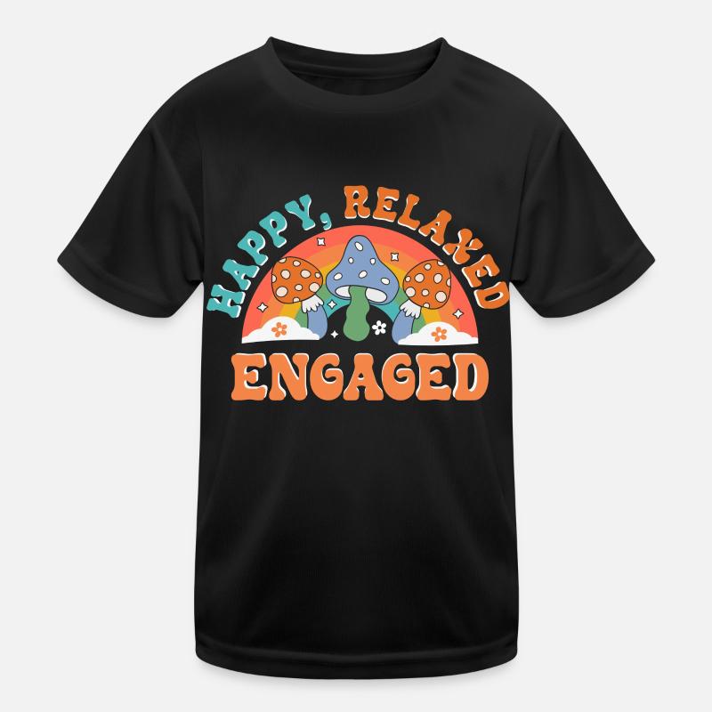 Mariée de fiançailles d'amis dévoués T-shirt sport Enfant