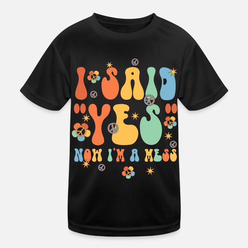 Mariée de fiançailles d'amis dévoués T-shirt sport Enfant