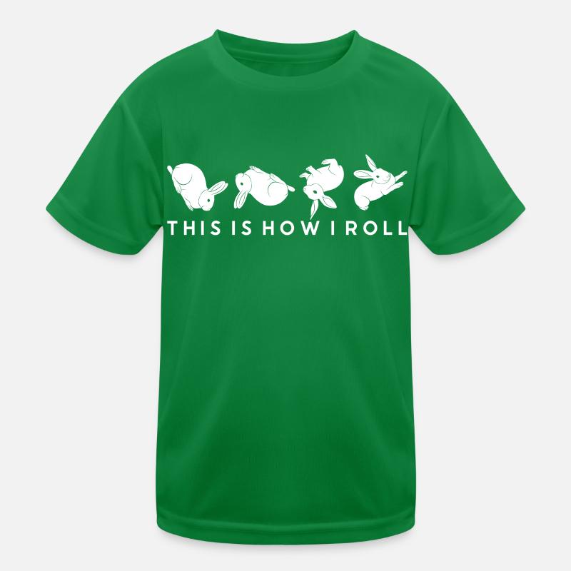 This is how I roll Sweet Rabbit Kids Functional T-Shirt