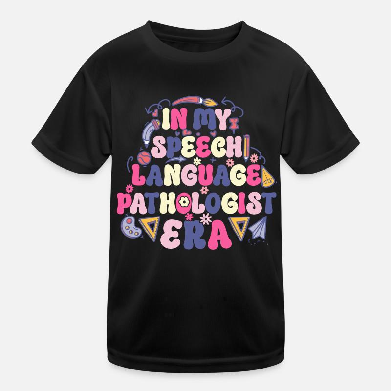 Groovy Speech Language Pathologist SLP Kinder Funktions-T-Shirt