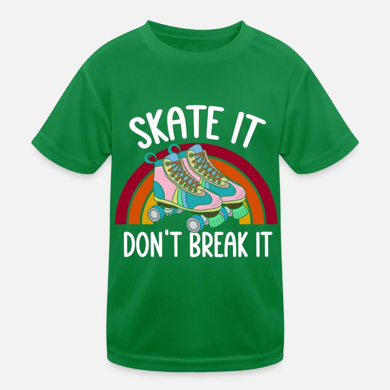 Rollerskates Funny 80er Roller Disco Skating Kinder Funktions-T-Shirt