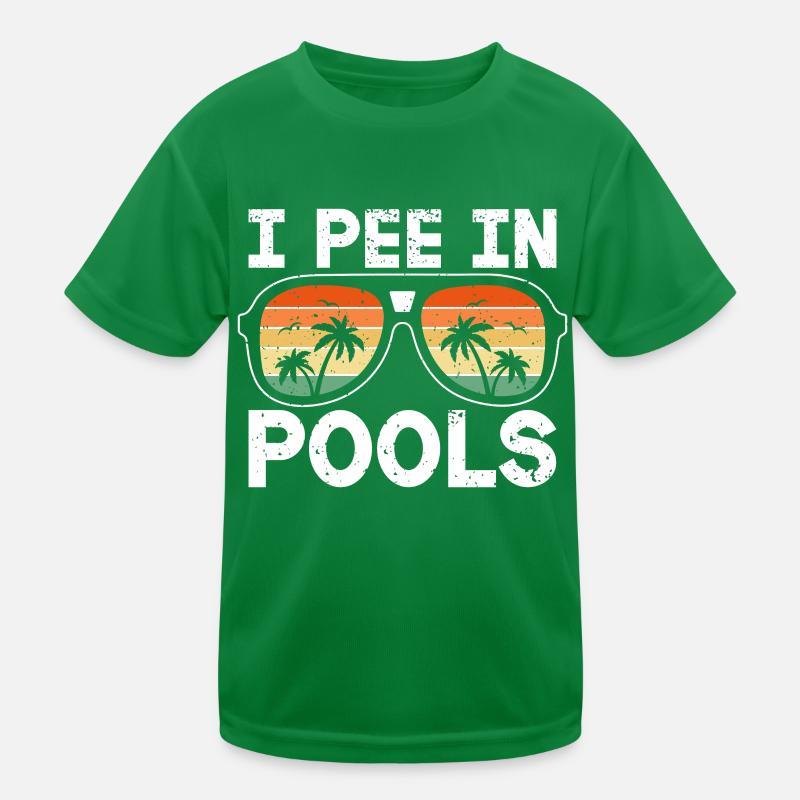 Ich Pinkle In Pools Lustige Witze Sarkastische Kinder Funktions-T-Shirt