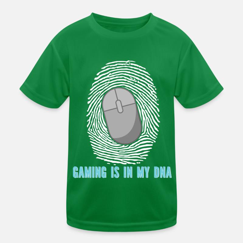 PC Video Gamer Computer Nerd Gaming WASD Kinder Funktions-T-Shirt