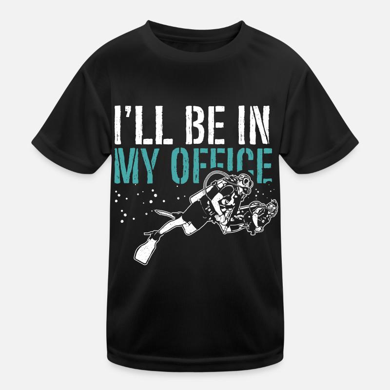 Plongée Plongeur Amoureux de l’océan T-shirt sport Enfant