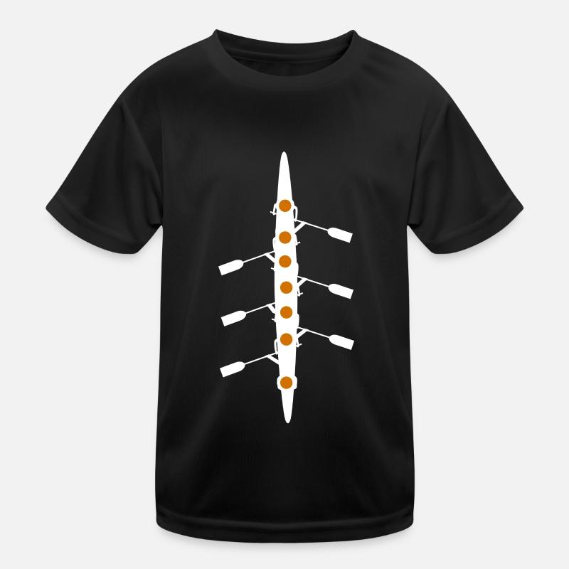 Rowboot Der Crew Boot Rowboot Rower Rowes Rower Kinder Funktions-T-Shirt