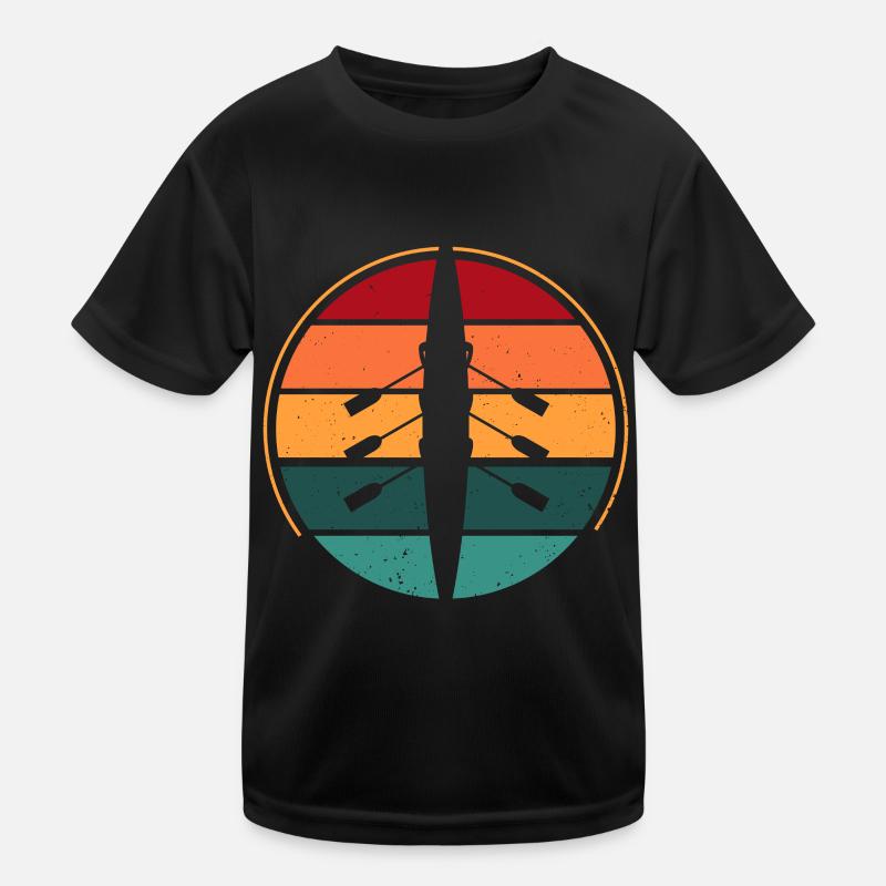 Rowboot Der Crew Boot Rowboot Rower Rowes Rower Kinder Funktions-T-Shirt