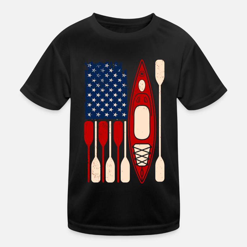 Rowboot Der Crew Boot Rowboot Rower Rowes Rower Kinder Funktions-T-Shirt