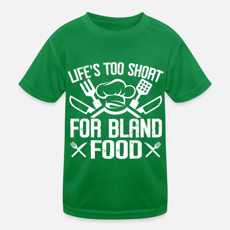 Kitchen Cooking Lover Culinary Chef Kids Functional T-Shirt