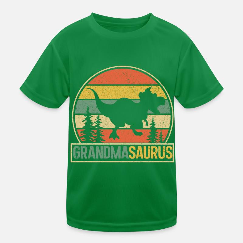 Omasaurus T Rex Dinosaurier Oma Nana Kinder Funktions-T-Shirt