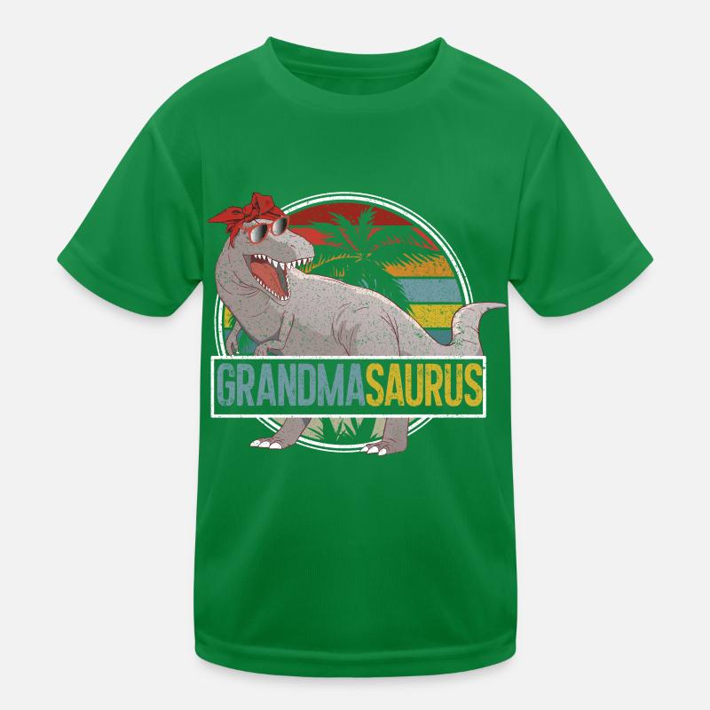 Omasaurus T Rex Dinosaurier Oma Nana Kinder Funktions-T-Shirt