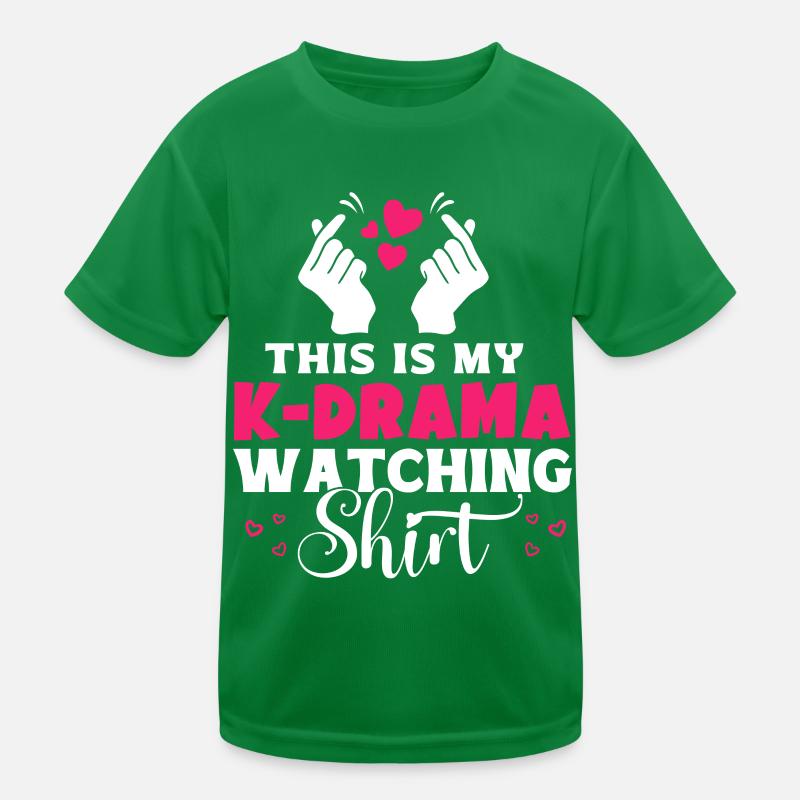 Korean Drama Merch K-Drama Lover Fan Kids Functional T-Shirt