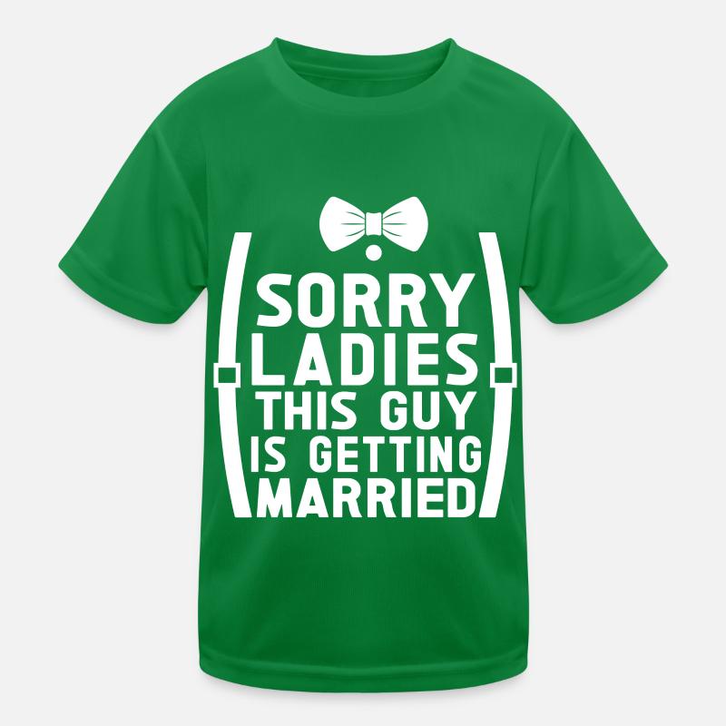 Bräutigam Bachelor Party Unkraut Kinder Funktions-T-Shirt