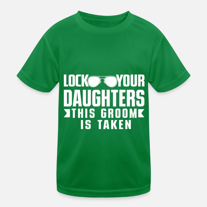 Bräutigam Bachelor Party Unkraut Kinder Funktions-T-Shirt