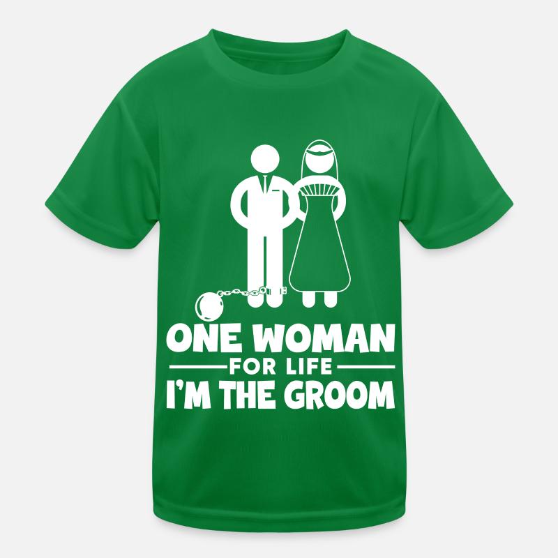 Bräutigam Bachelor Party Unkraut Kinder Funktions-T-Shirt