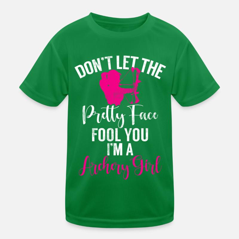 Tir à l’arc Chasse à l’arc Filles Chasse à la flèche T-shirt sport Enfant