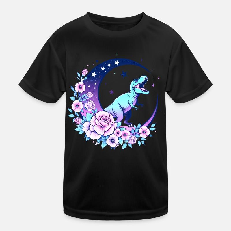 Pastel Goth T-Rex Kawaii Esthétique Creepy T-shirt sport Enfant