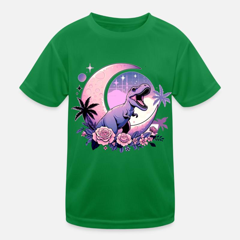 Pastel Goth T-Rex Kawaii Esthétique Creepy T-shirt sport Enfant