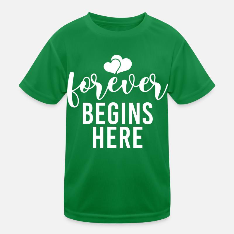 Flitterwochen Ehemann Ehefrau Paare Urlaubs Kinder Funktions-T-Shirt