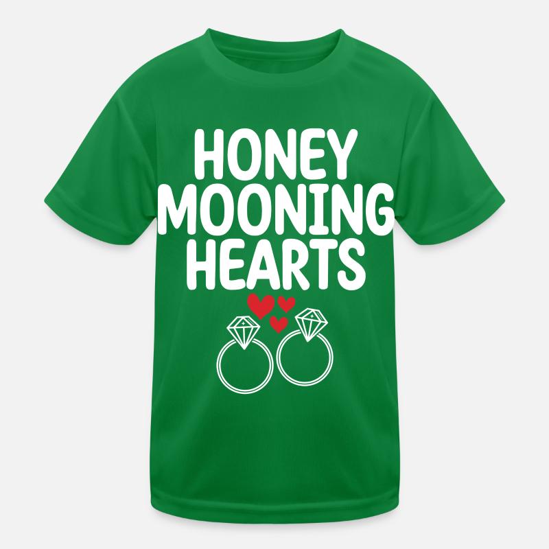 Flitterwochen Ehemann Ehefrau Paare Urlaubs Kinder Funktions-T-Shirt