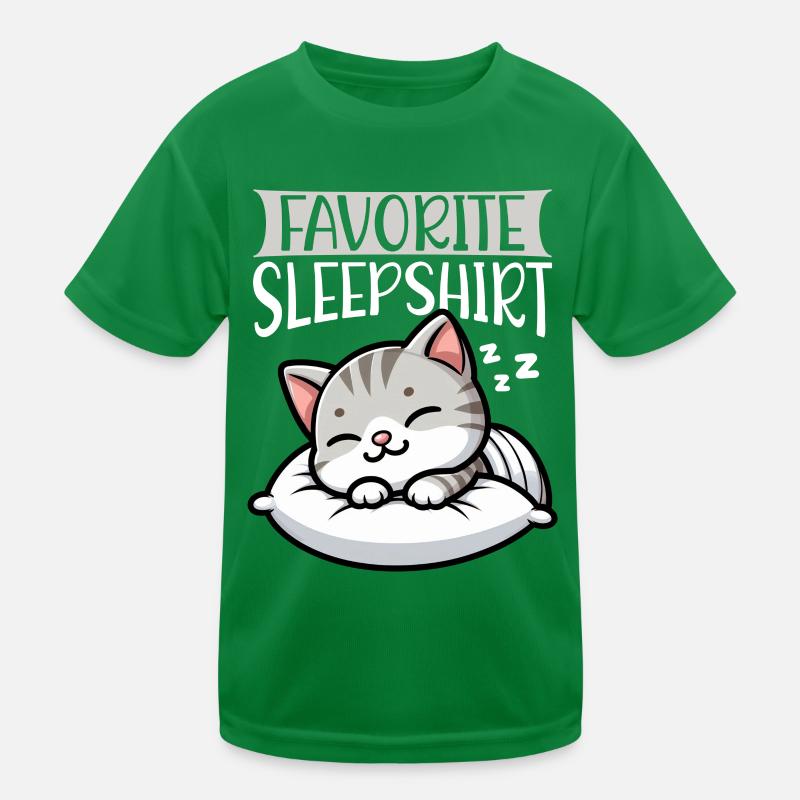 Official Sleeper American Short Lover Kids Functional T-Shirt