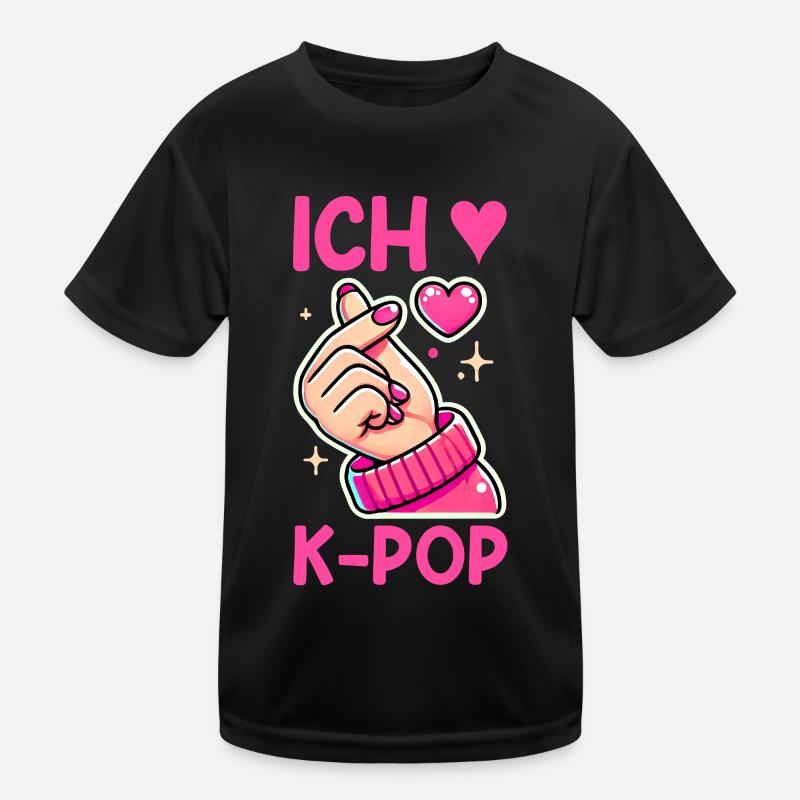 K-Pop Musique coréenne Kpop Fans Kdrama T-shirt sport Enfant