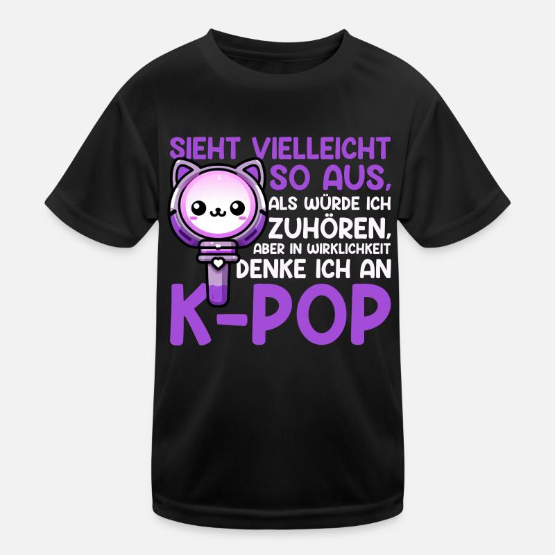 K-Pop Musique coréenne Kpop Fans Kdrama T-shirt sport Enfant