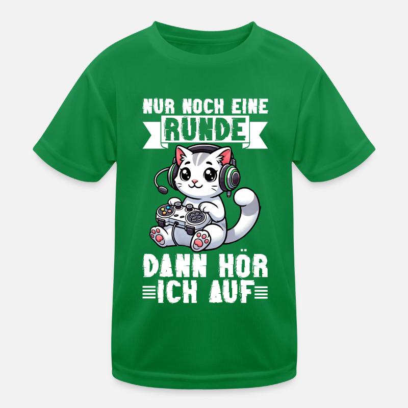 Encore un tour, puis j’écouterai les chats T-shirt sport Enfant