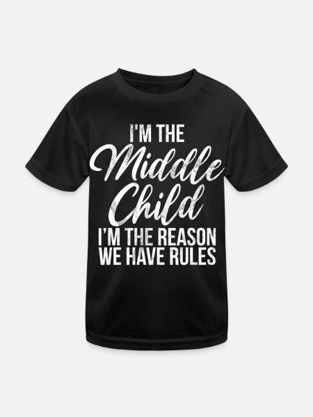 Sister Brother Matching Siblings Twins - Kids Functional T-Shirt - black - Front