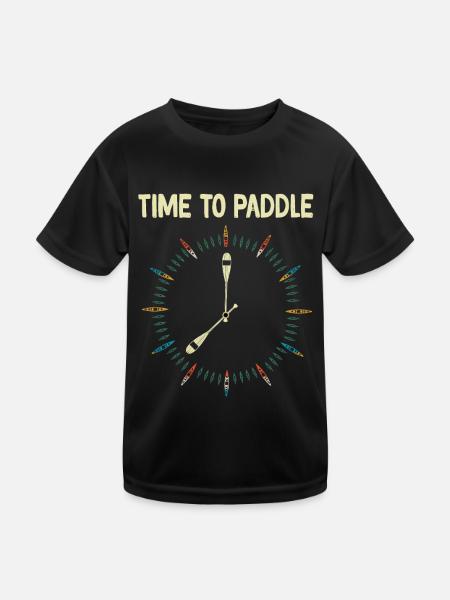 Kayak -Kayak -Paddle Lovers Kayak Adventure - T-shirt sport Enfant - noir - Devant