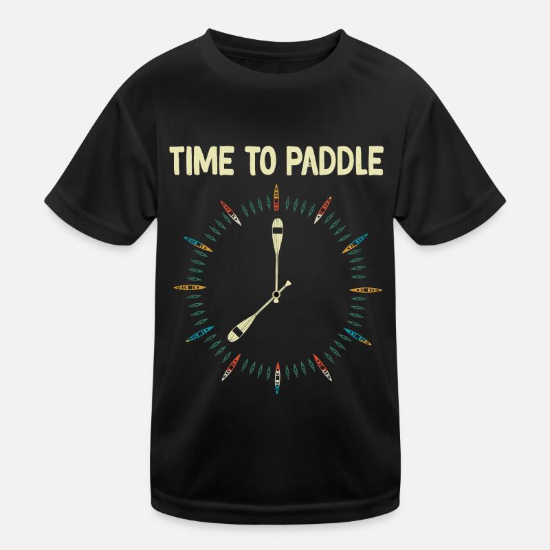 Kayak -Kayak -Paddle Lovers Kayak Adventure Kids Functional T-Shirt