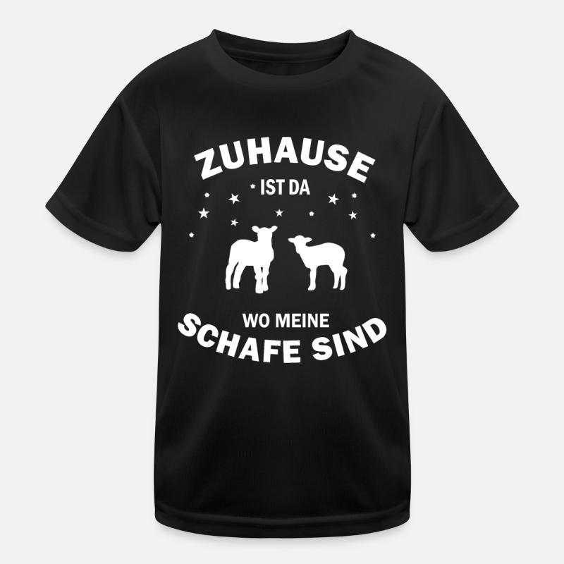 Schafe lustig Geschenk Kinder Funktions-T-Shirt