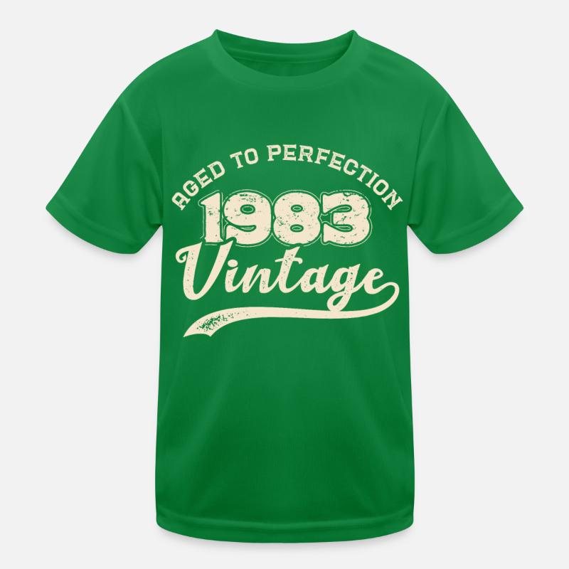 BC 1983 Perfekt gealtert Kinder Funktions-T-Shirt