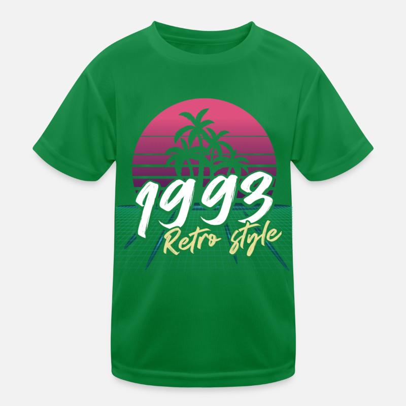 SW 1993 Retro-Stil Kinder Funktions-T-Shirt