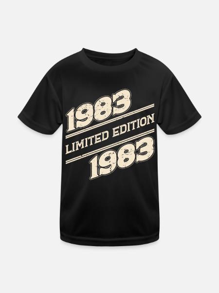 BC 1983 Édition limitée - T-shirt sport Enfant - noir - Devant