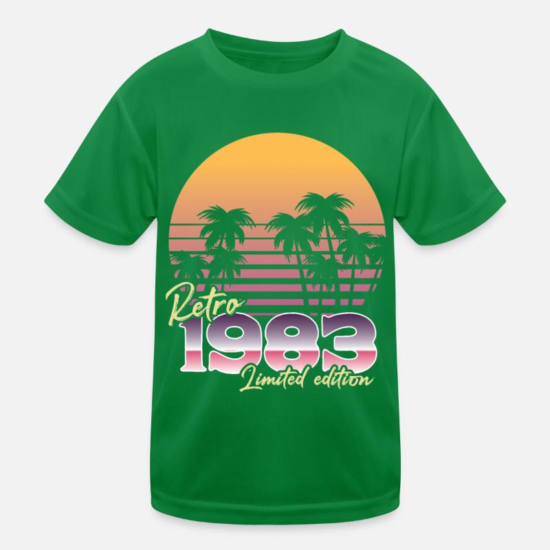 SW 1983 rétro édition limitée T-shirt sport Enfant