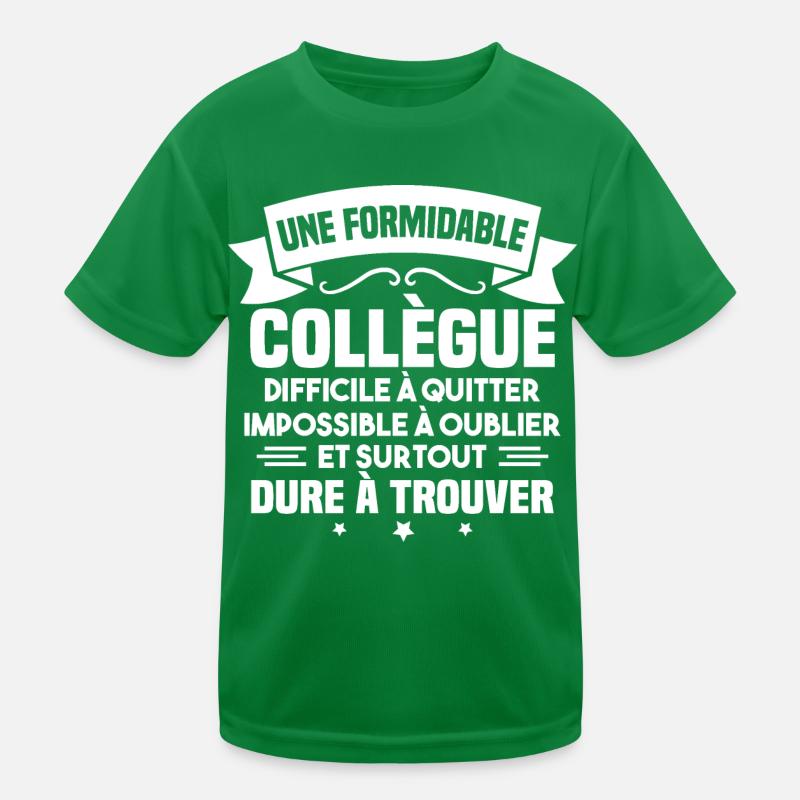 Une formidable collègue difficile T-shirt sport Enfant