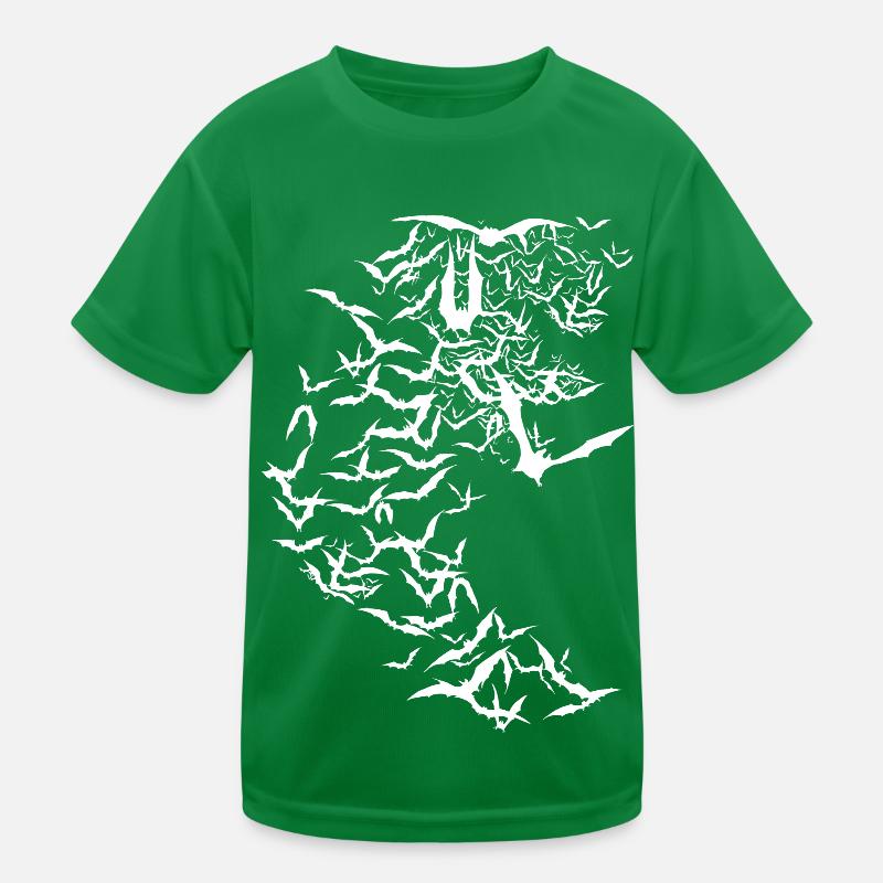 Fledermäuse Kinder Funktions-T-Shirt