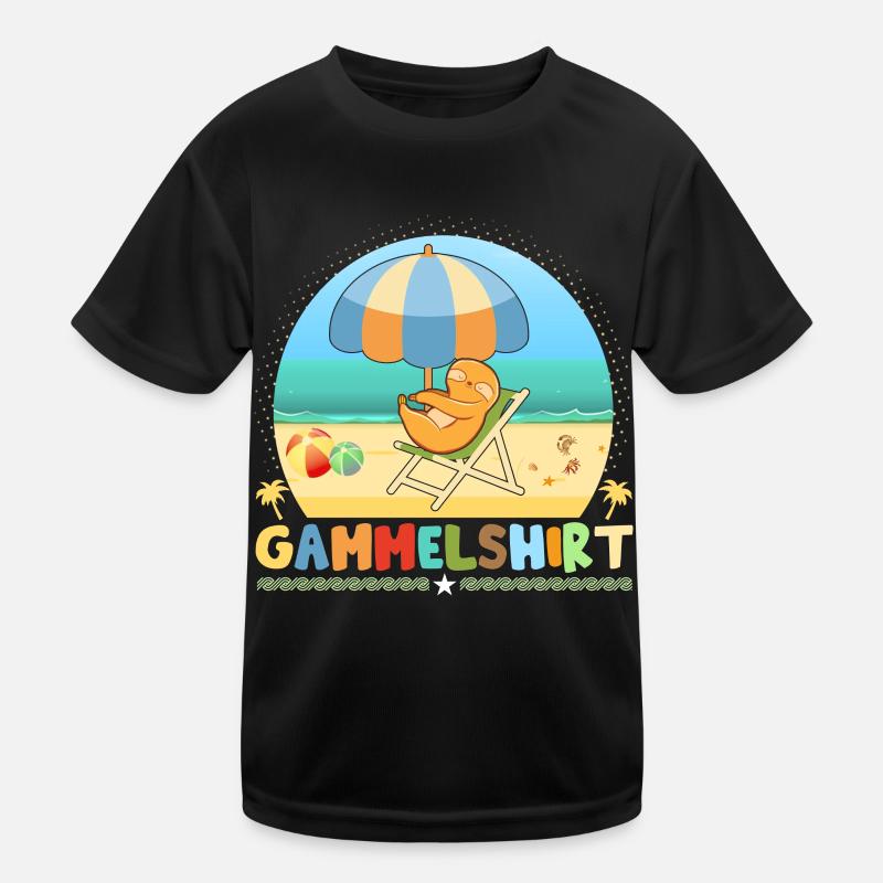 Gammelshirt Sloth Vacances T-shirt sport Enfant