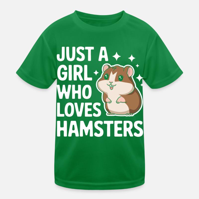 Hamster Kinder Funktions-T-Shirt