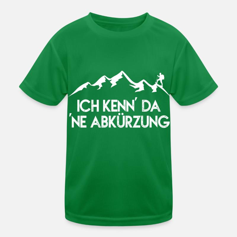 I know there ne' abbreviation Hiking mountains Kids Functional T-Shirt