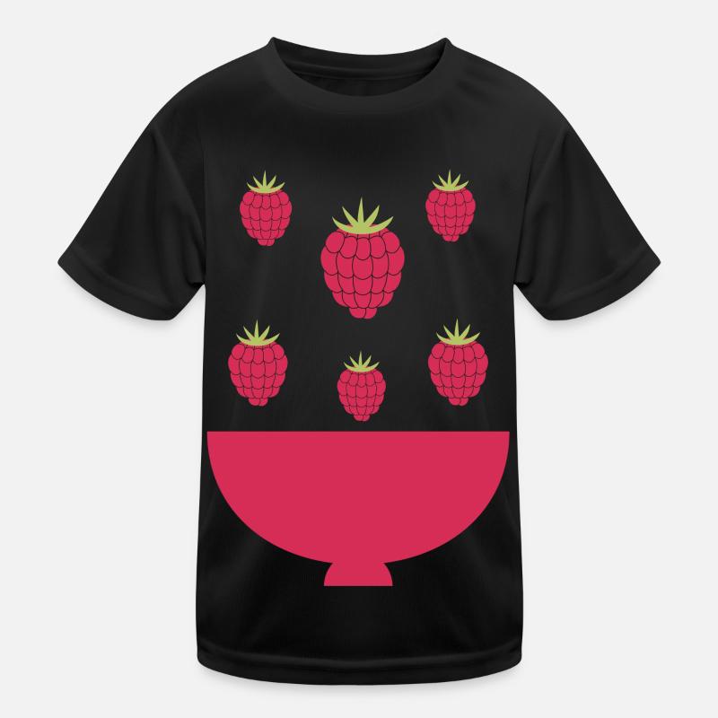 Himbeer-Explosion Kinder Funktions-T-Shirt