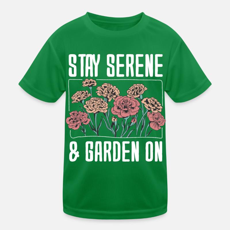 Landschaftsgärtner Kinder Funktions-T-Shirt