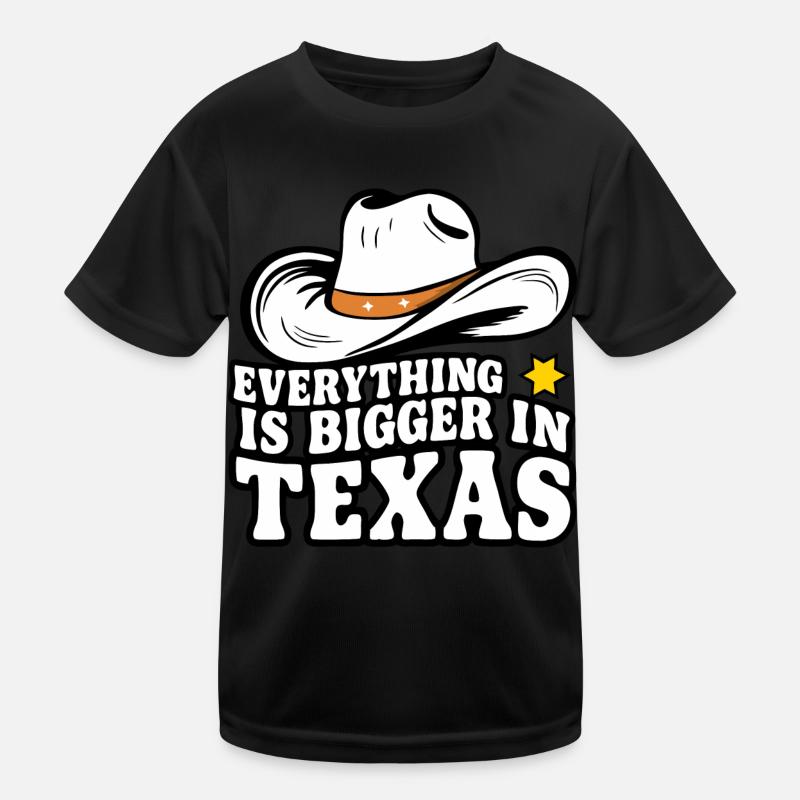 Texas State Texans Texas Kids Functional T-Shirt