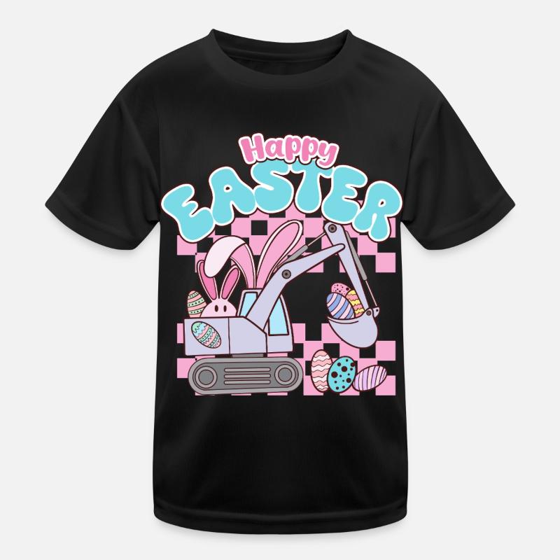 Happy Easter Kinder Funktions-T-Shirt
