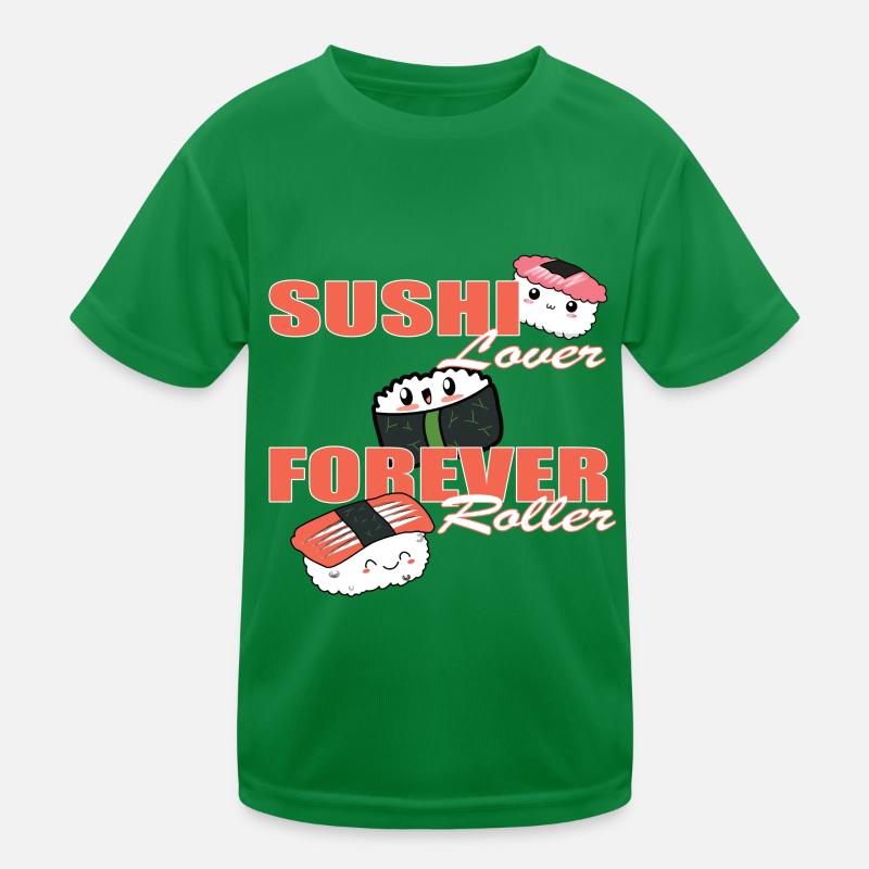 Für immer Sushi-Roller Aisan Feinschmecker Kinder Funktions-T-Shirt