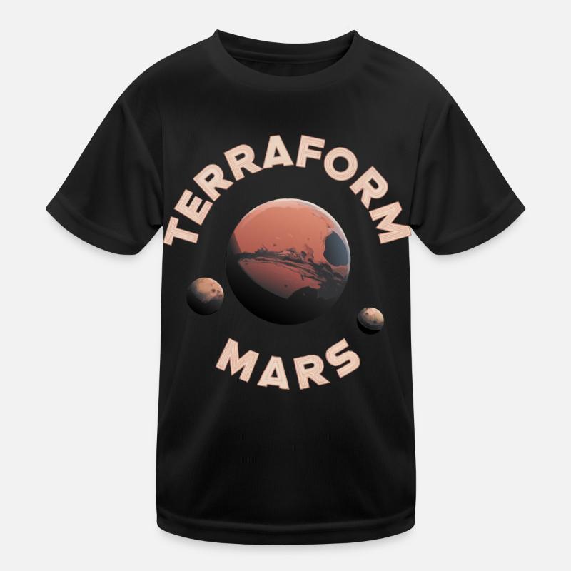 Mars Planet Planeten Sonnensystem Kinder Funktions-T-Shirt