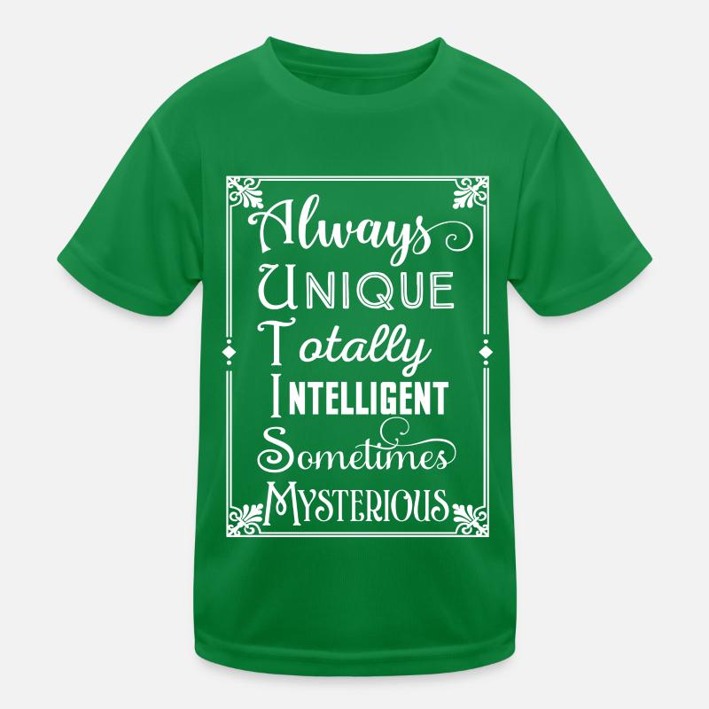 Autismus Geschenk Asperger Charakter Geschenk Kinder Funktions-T-Shirt