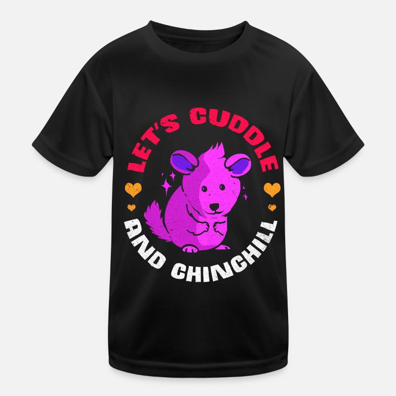 Chinchilla Kinder Funktions-T-Shirt